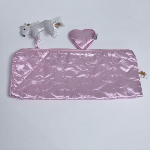 Only Hearts Club Princess Pink Sparkly Sleeping Bag Pillow Unicorn Plush RARE - Picture 3 of 8